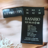 RASARIO Bow-Embellished Lace Corset Mini Dress Black/White Size 36 NEW