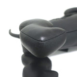 Thom Browne Hector Dog Bag Black Grained Leather