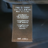 Rag & Bone Sliver Tuxedo Jacket Blazer Black Crepe Size 6