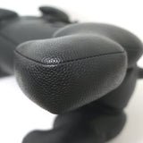 Thom Browne Hector Dog Bag Black Grained Leather