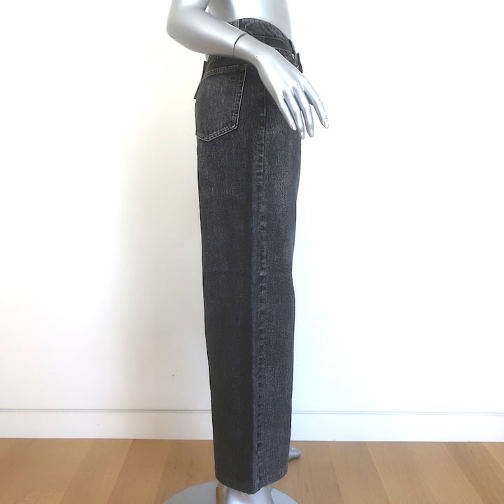 DISSH Reagan 2.0 Slouchy Jeans Washed Black Size US 2 NEW