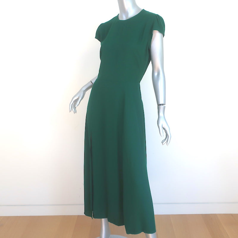 reformation green gavin dress Reformation Gavin Emerald green Dress USsize2