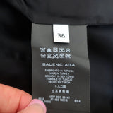 Balenciaga Leather Biker Jacket Burgundy Size 38 Motorcycle Jacket