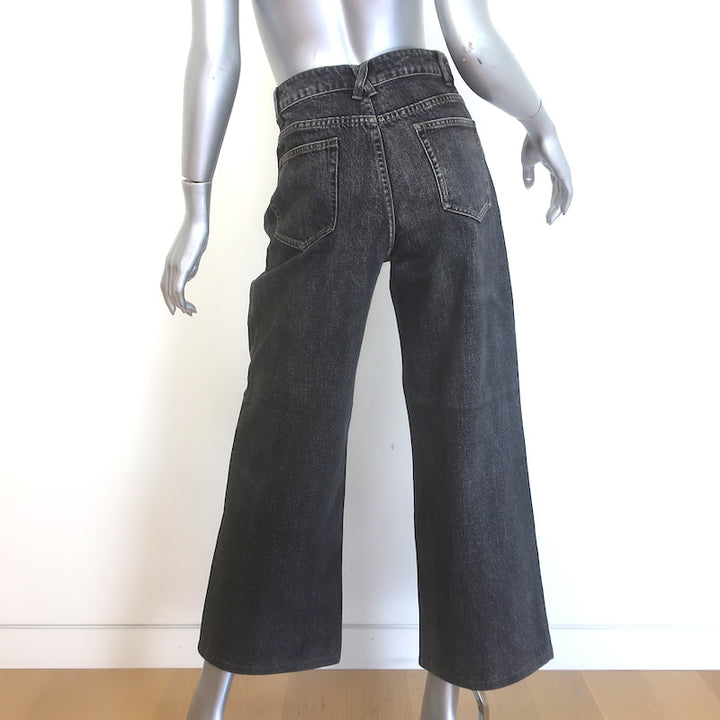 DISSH Reagan 2.0 Slouchy Jeans Washed Black Size US 2 NEW