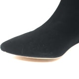 Isabel Marant Etoile Robby Knee High Boots Black Suede Size 38