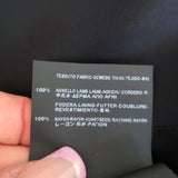 Balenciaga Leather Biker Jacket Burgundy Size 38 Motorcycle Jacket