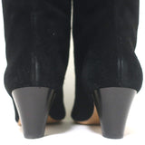 Isabel Marant Etoile Robby Knee High Boots Black Suede Size 38