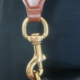 Gucci Sylvie Padlock GG Supreme Medium Crossbody Bag Brown & Black Leather