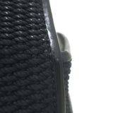 Ralph Lauren Ricky 50 Weekender Bag Black Raffia & Leather