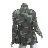 Rag & Bone Leigh Camouflage Utility Jacket Army Green Size 2