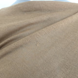 Giambattista Valli Asymmetric Short Sleeve Knit Top Tan Wool-Cashmere Size 44