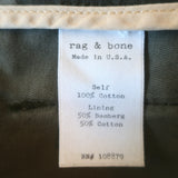 Rag & Bone Leigh Camouflage Utility Jacket Army Green Size 2