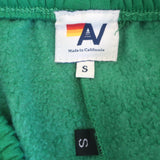 Aviator Nation Bolt Stripe Lounger Shorts Kelly Green Size Small