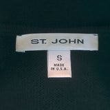 St. John Essentials Santana Knit Three-Piece Skirt Suit Emerald Size 6/Small