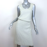 St. John Collection Three-Piece Knit Skirt Suit Very Light Sage Size 10