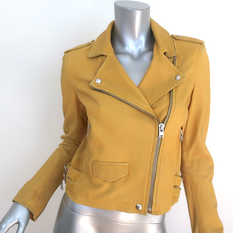 Embroidered Louis Vuitton Yellow and Black Leather Jacket - Jackets Expert