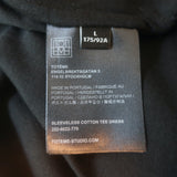 Toteme Sleeveless Midi Tee Dress Black Cotton Jersey Size Large NEW