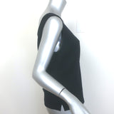 St. John Santana Knit Classic Tank Top Black Size Large