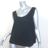 St. John Santana Knit Classic Tank Top Black Size Large