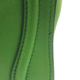 Celine Micro Luggage Tote Green Leather