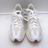 New Balance 327 Sneakers White / Moonbeam Leather Size 7 NEW