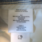 Veronica Beard Allen Plaid Shorts Powder Blue/Yellow Stretch Cotton Size 4