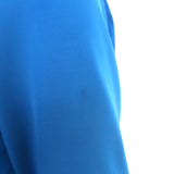 Theory Combo Hooded Down Puffer Jacket Blue Size Petite