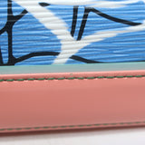 Louis Vuitton Limited Edition Alma PM Bag Aqua Print Epi Leather