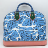 Louis Vuitton Limited Edition Alma PM Bag Aqua Print Epi Leather