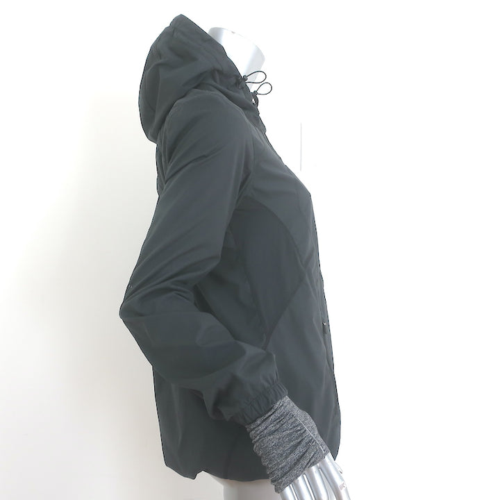 Lululemon Downtime Hooded Jacket Black Size 4