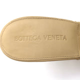 Bottega Veneta Lido Mule Sandals Beige Intrecciato Leather Size 37.5 NEW