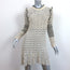 Ulla Johnson Roshan Long Sleeve Mini Dress Ivory Textured Knit Size Small
