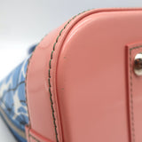 Louis Vuitton Limited Edition Alma PM Bag Aqua Print Epi Leather