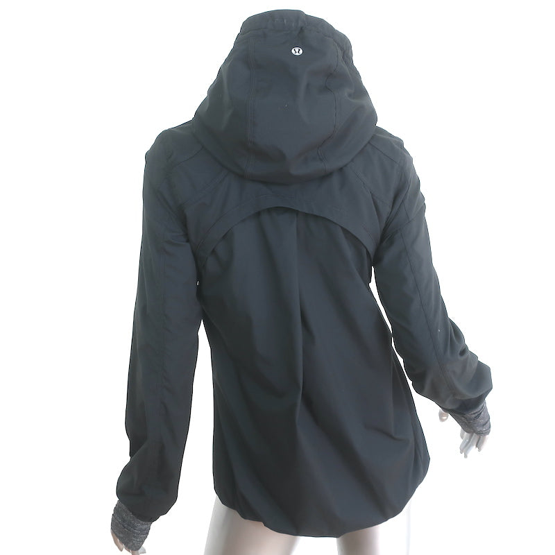 Lululemon Downtime Hooded Jacket Black Size 4