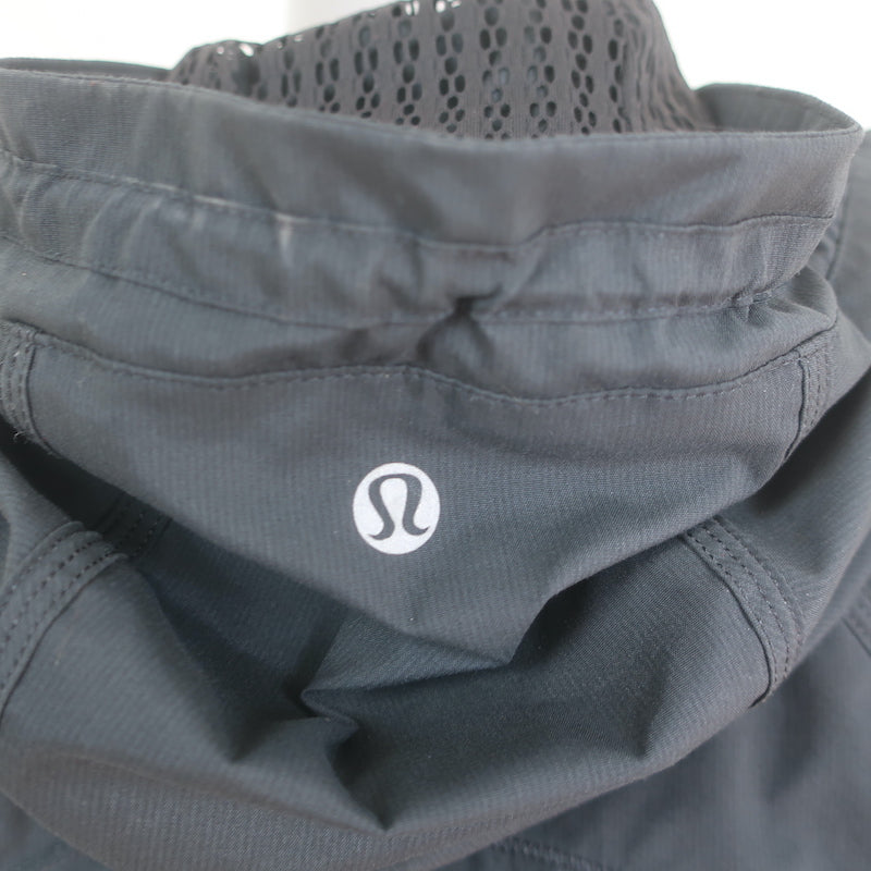 Lululemon Downtime Hooded Jacket Black Size 4