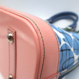 Louis Vuitton Limited Edition Alma PM Bag Aqua Print Epi Leather