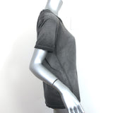 Saint Laurent Pocket T-Shirt Gray Faded Jersey Size Medium Short Sleeve Top