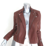 IRO Luciaspe Double-Zip Leather Biker Jacket 