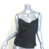 Intermix Fayette Cowl Neck Camisole Black
