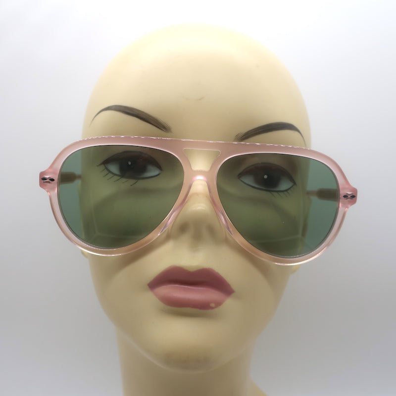 Isabel Marant Aviator Sunglasses Frosted Pink IM 0006/S 35JQT