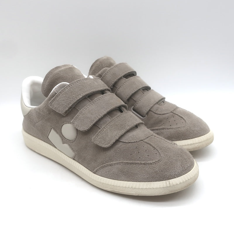 Isabel Marant Beth Grip-Strap Low Top Sneakers