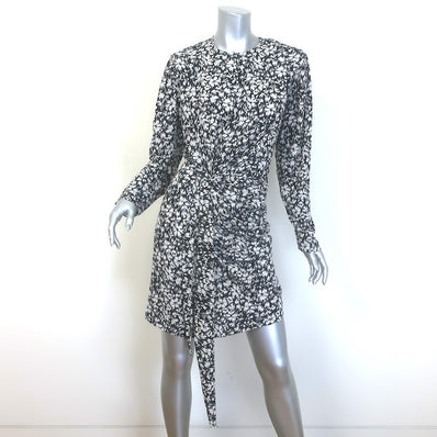 Isabel Marant Etoile Dulce Long Sleeve Floral Mini Dress 