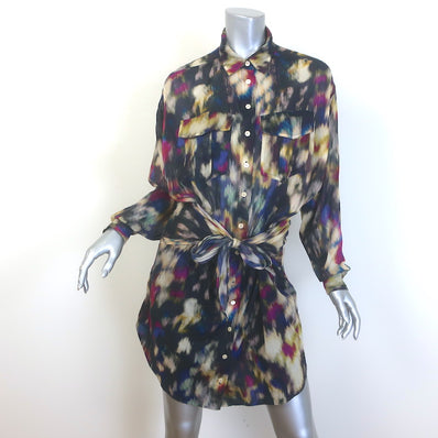Isabel Marant Etoile Nueva Tie-Front Dress