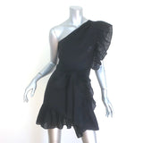 Isabel Marant Etoile Teller Ruffled One-Shoulder Mini Dress