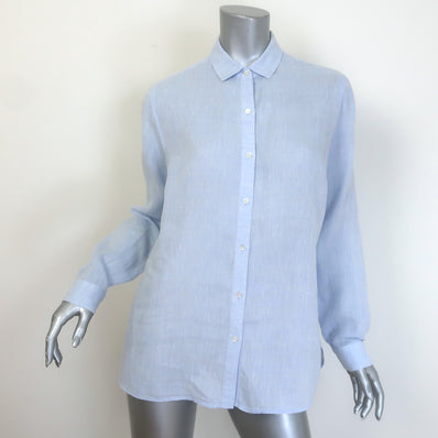 J.McLaughlin Britt Linen Button Down Shirt 