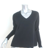 James Perse Recycled Cashmere V-Neck Sweater Black Size 1