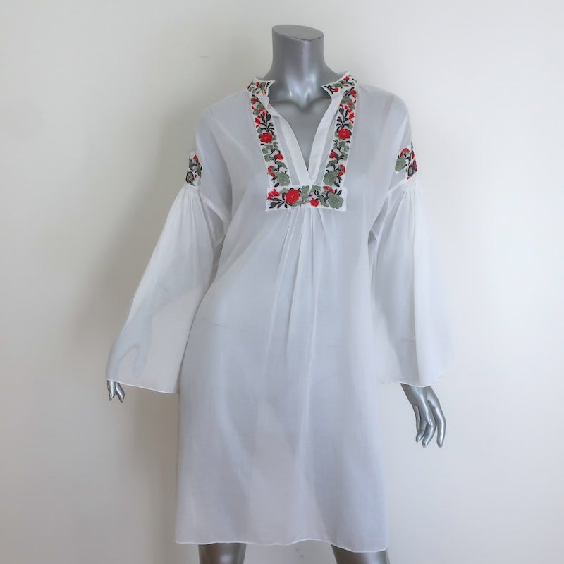 Jean Paul Gaultier Soleil Floral-Embroidered Cover-Up 