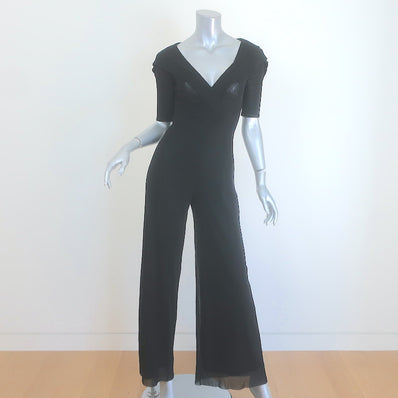 Jean Paul Gaultier Soleil Short Sleeve Mesh Jumpsuit