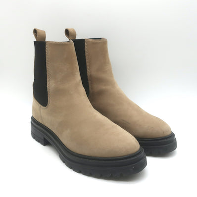 Jenni Kayne Brooklyn Lug Chelsea Boots Beige