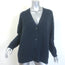 Jenni Kayne Cashmere Cocoon Cardigan Navy Size Extra Small V-Neck Sweater